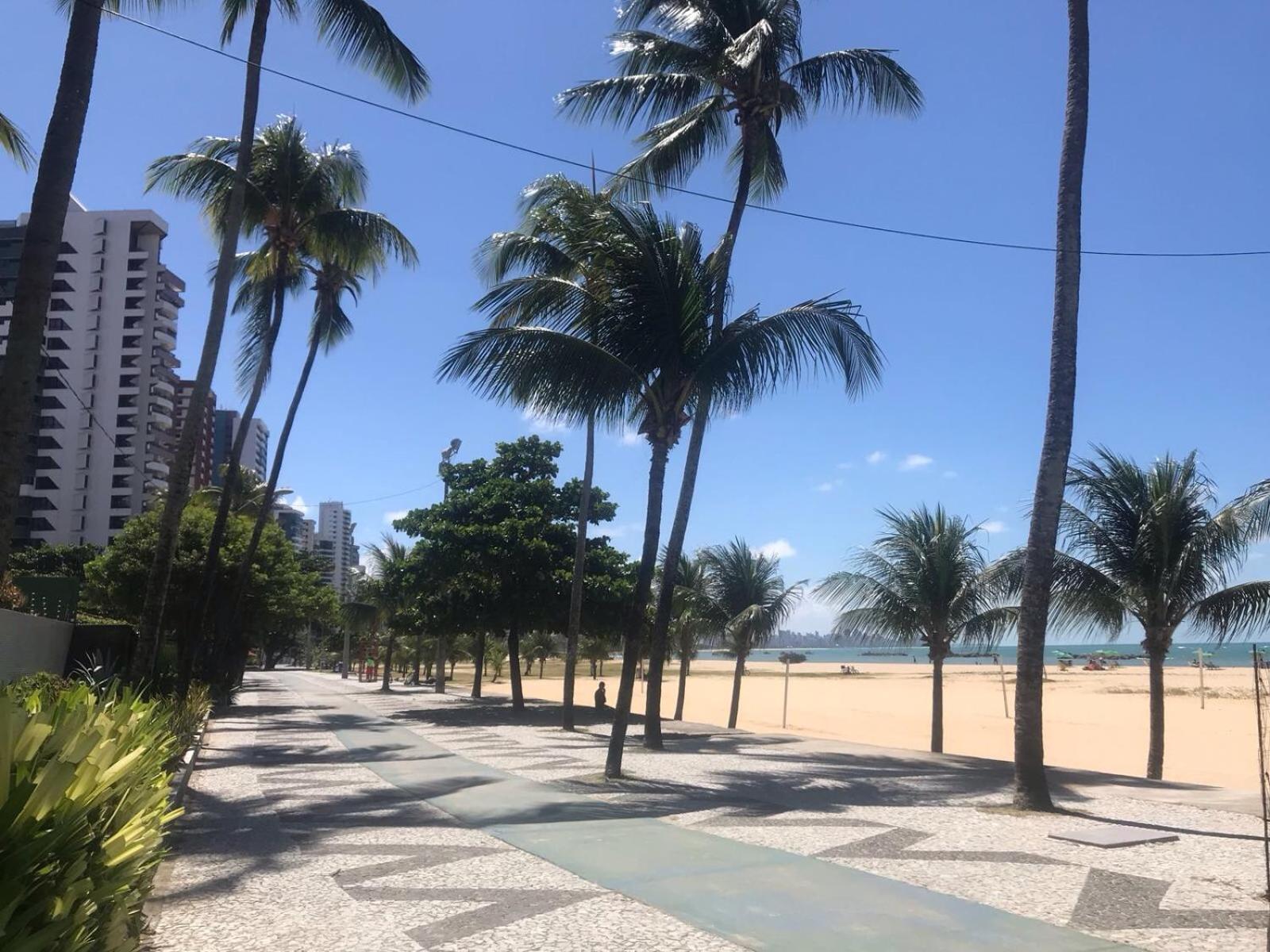 Apto 3 Quartos Pe Na Areia Prox De Ресифи Екстериор снимка